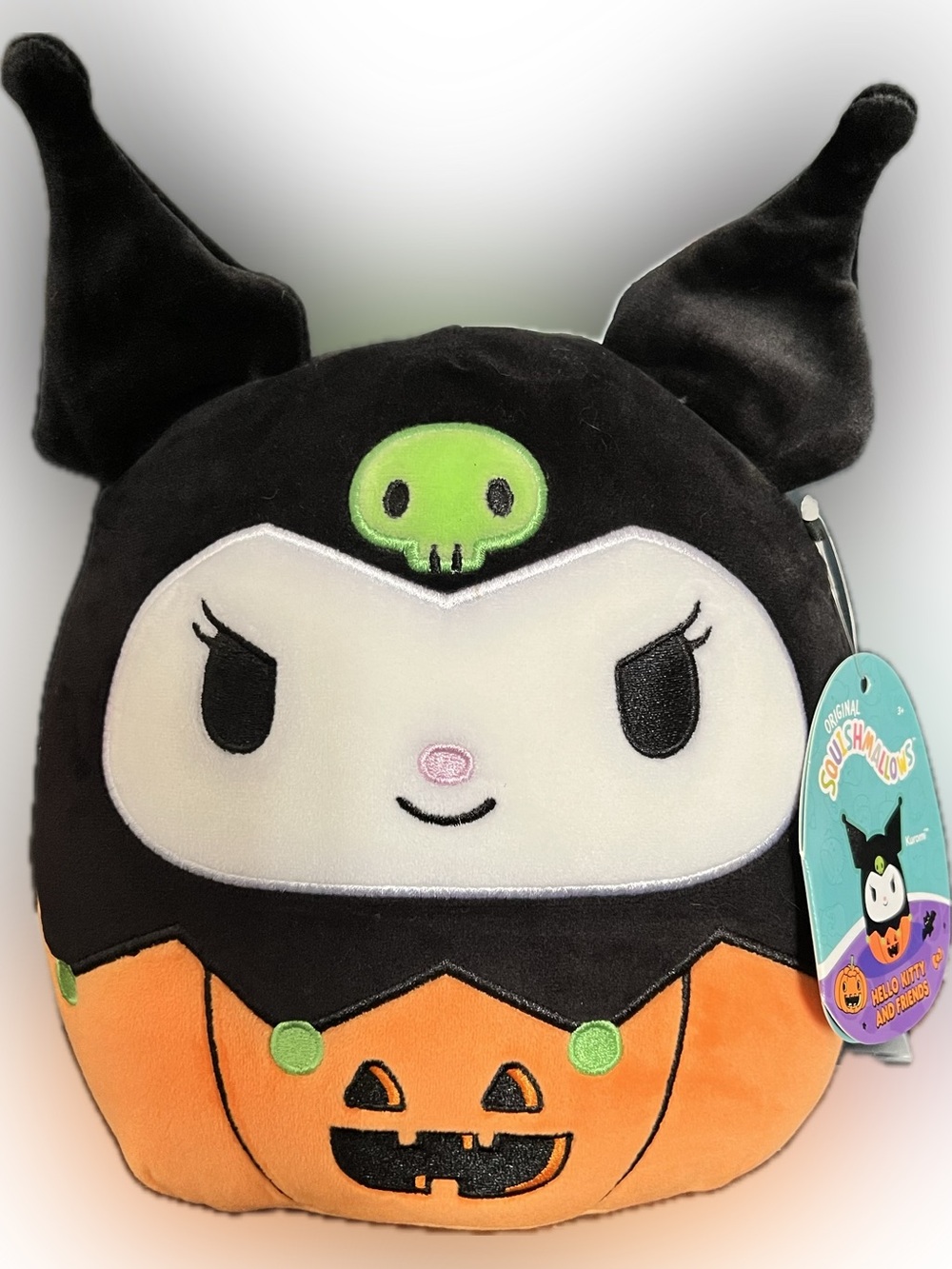 Squishmallows Kuromi Pumpkin Halloween Plush NWT